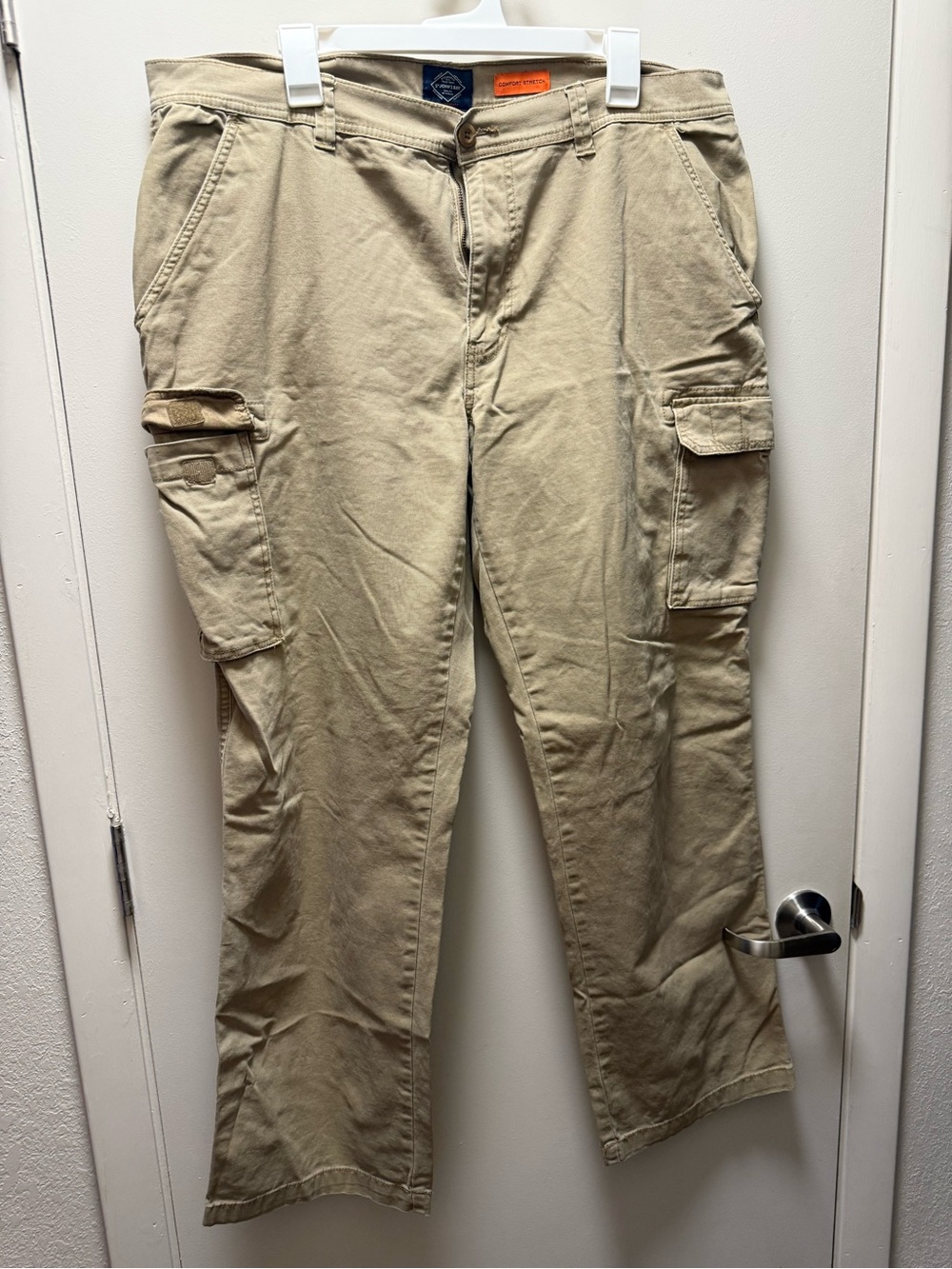 St. John's Bay Men's Cargo Pants in Khaki